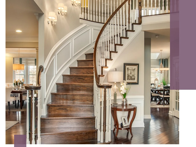 Изготовление лестниц под ключ в Моршанске — металлокаркас и отделка