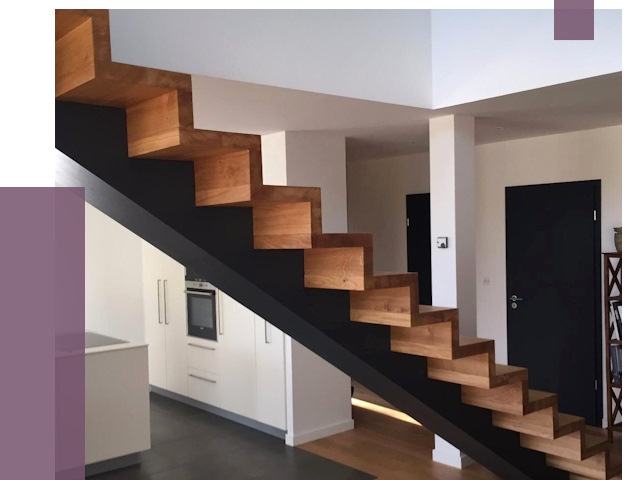 Изготовление деревянных лестниц в Моршанске от 88273 руб. | ПРОЛЁТ-Мрш