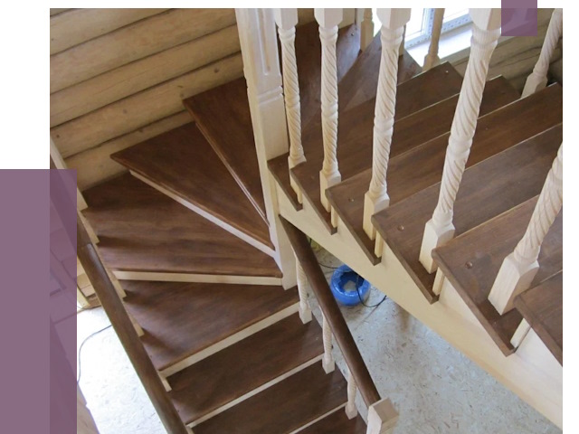 Реставрация деревянных лестниц в Моршанске от 4362 руб.