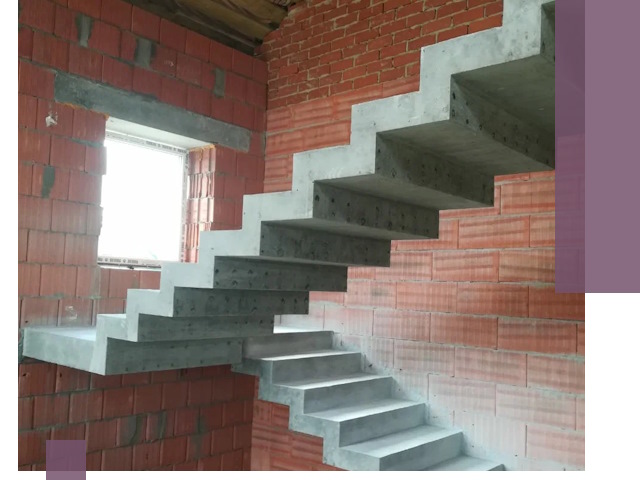 Бетонные лестницы под ключ в Моршанске: монтаж, демонтаж, ремонт