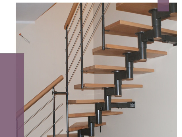 Изготовление модульных лестниц в Моршанске от 11683 руб. 