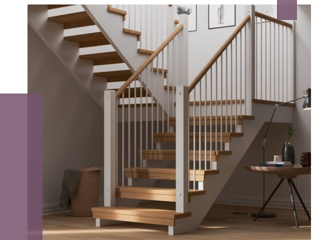 Маршевые лестницы в Моршанске от 38684 руб. — монтаж | ПРОЛЁТ-Мрш