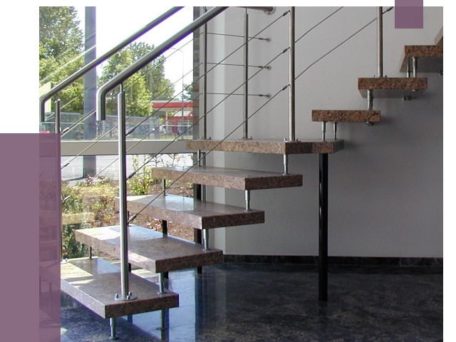 Лестницы на больцах в Моршанске от 8100 руб. под ключ | ПРОЛЁТ-Мрш