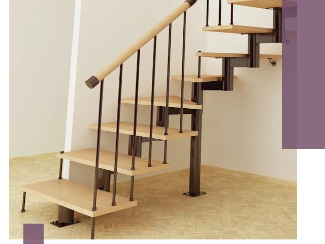 Монтаж лестниц на больцах в Моршанске — быстро и надежно