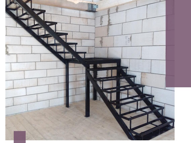 Лестницы на металлокаркасе под ключ в Моршанске — изготовление и монтаж