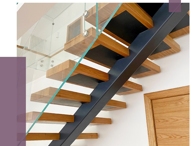 Лестницы на монокосоуре в Моршанске от 19212 руб. под ключ | ПРОЛЁТ-Мрш