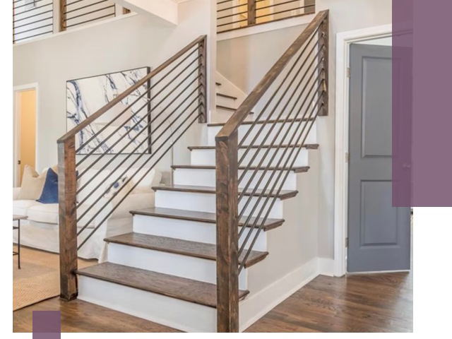 Лестницы для коттеджа под ключ в Моршанске — изготовление и монтаж