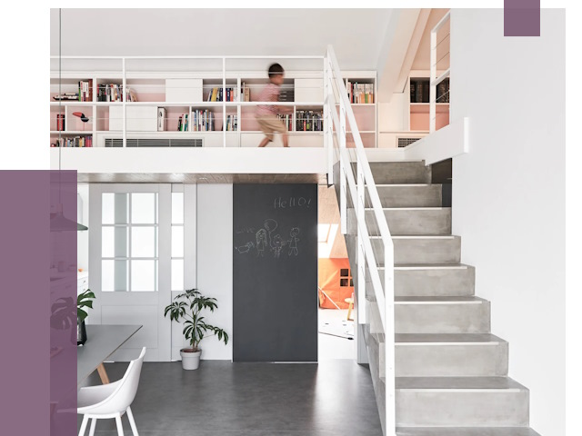 Лестницы для двухуровневой квартиры в Моршанске от 179141 руб. | ПРОЛЁТ-Мрш