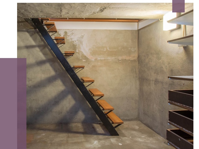 Лестницы в подвал в Моршанске от 13345 руб. — монтаж | ПРОЛЁТ-Мрш