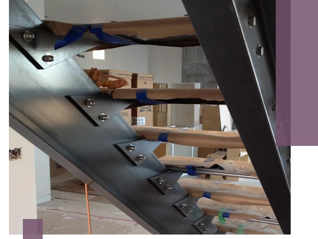 Усиление лестничных конструкций и усиление опор в Моршанске