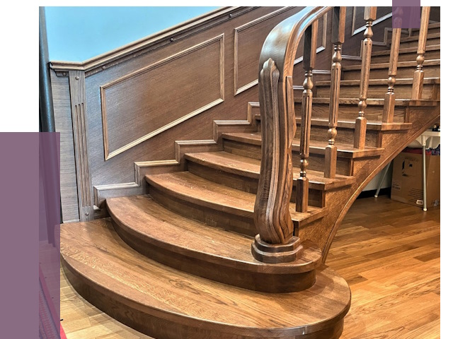 Дубовые лестницы под ключ в Моршанске от 179141 руб. — ПРОЛЁТ-Мрш