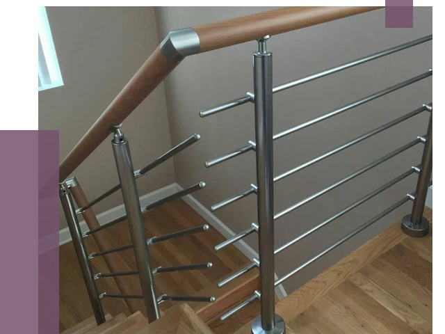 Изготовление перил в Моршанске от 4673 руб. — перила на заказ | ПРОЛЁТ-Мрш