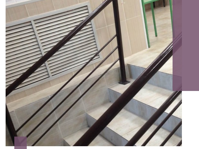 Изготовление перил из металла под ключ в Моршанске