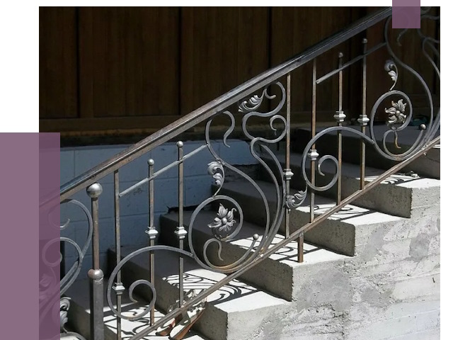 Кованые перила в Моршанске от 8827 руб. под ключ — качество от ПРОЛЁТ-Мрш