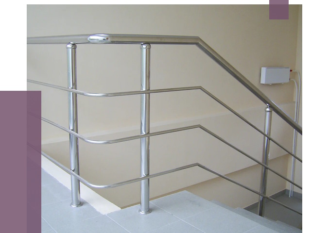 Алюминиевые перила в Моршанске от 6439 руб. под ключ | ПРОЛЁТ-Мрш