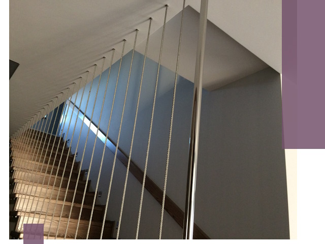 Тросовые перила под ключ в Моршанске — производство и монтаж