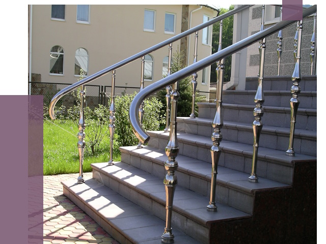 Перила для крыльца в Моршанске от 10904 руб. — монтаж ПРОЛЁТ-Мрш