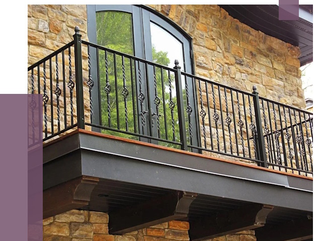 Балконные ограждения в Моршанске от 8152 руб. — купить | ПРОЛЁТ-Мрш