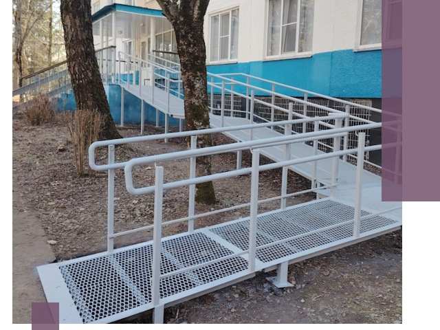 Пандусы под ключ в Моршанске: изготовление, монтаж и демонтаж