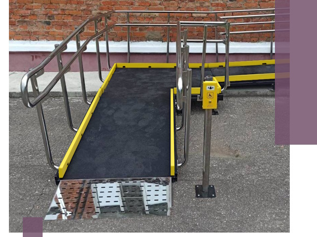 Изготовление наклонных пандусов для инвалидов в Моршанске