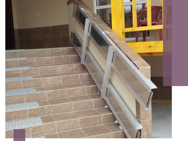 Откидные пандусы под ключ в Моршанске — монтаж и демонтаж