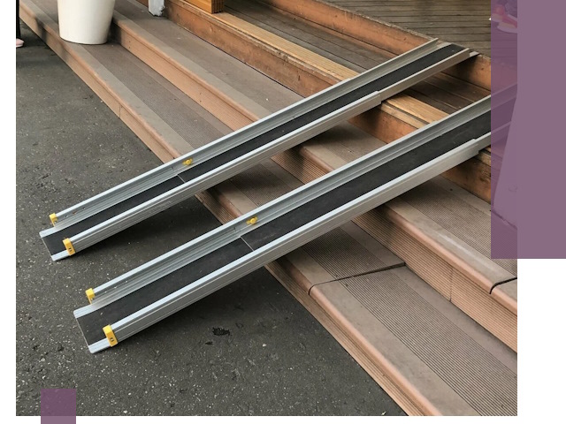 Телескопические пандусы под ключ в Моршанске — изготовление и монтаж