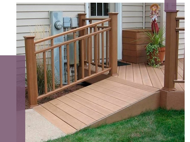 Пандус на крыльцо в Моршанске под ключ от 7893 руб. 