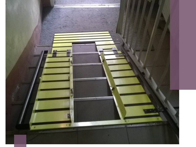 Профессиональный монтаж пандуса в подъезд в Моршанске