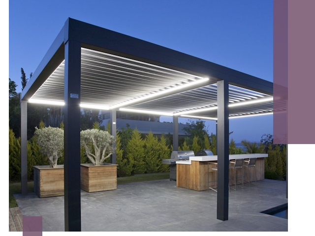 Навесы отдельно стоящие под ключ в Моршанске из металла и поликарбоната