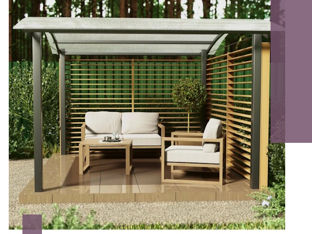 Навесы для дачи в Моршанске: изготовление, монтаж и демонтаж