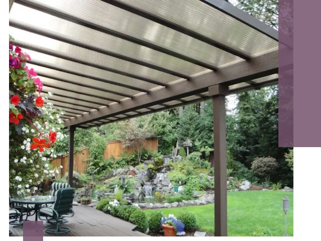 Навесы из поликарбоната под ключ в Моршанске быстро и надёжно