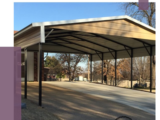 Двускатные навесы в Моршанске от 8152 руб.  | ПРОЛЁТ-Мрш