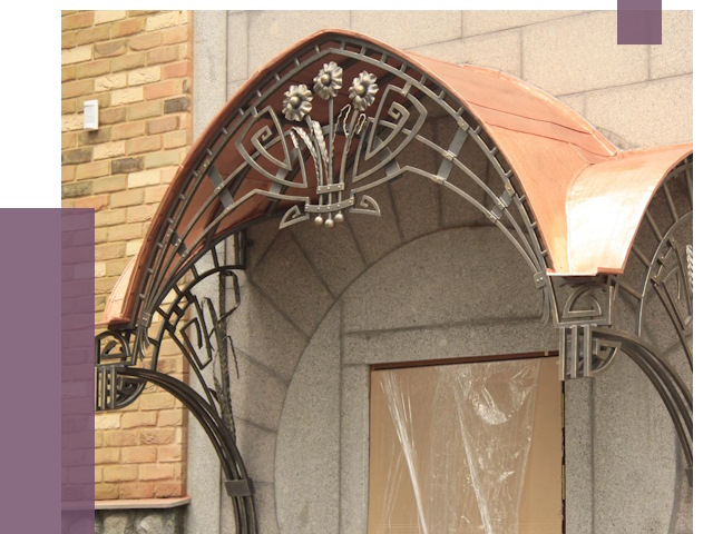 Арочные козырьки в Моршанске от 14799 руб. 