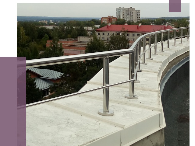 Парапеты и ограждения кровли в Моршанске от 5037 руб.