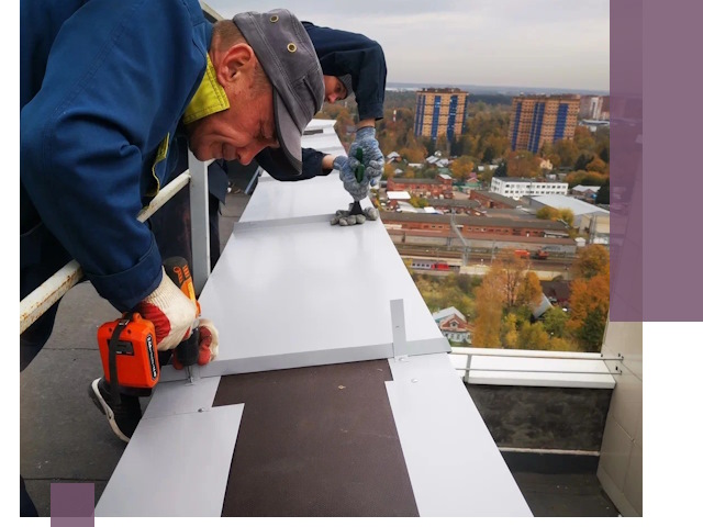 Монтаж парапетов в Моршанске — установка прочных металлических ограждений