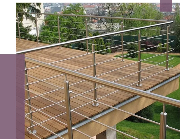 Алюминиевые парапеты в Моршанске под ключ от 7893 руб. 