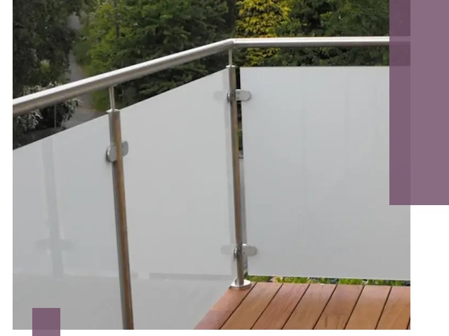 Алюминиевые парапеты для балконов и террас в Моршанске