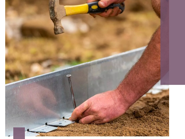 Монтаж металлических бордюров в Моршанске быстро и качественно