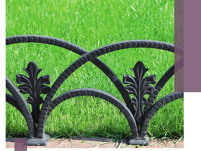 Декоративные металлические бордюры под ключ в Моршанске