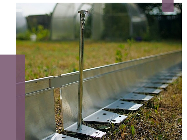 Металлические бордюры для газона в Моршанске от 4362 руб. | ПРОЛЁТ-Мрш