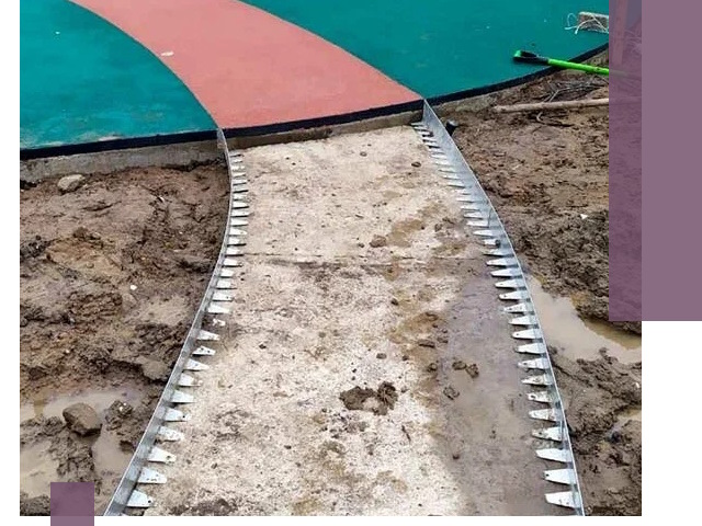 Металлические бордюры для дорожек в Моршанске — монтаж и изготовление