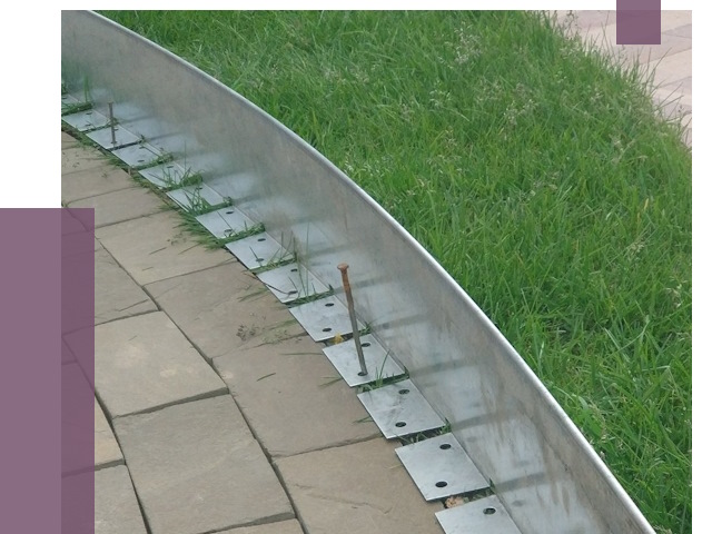 Металлические бордюры для тротуаров в Моршанске от 8827 руб.