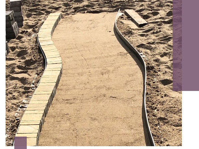 Металлические бордюры для тротуаров в Моршанске — прочные и долговечные