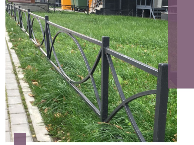 Газонные ограждения из металла в Моршанске — монтаж и продажа