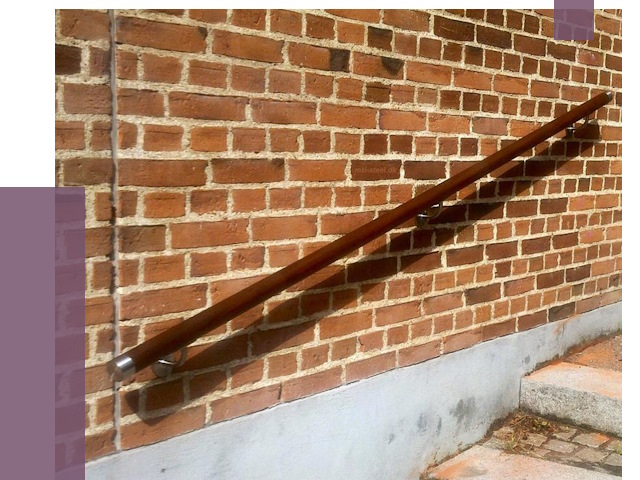 Изготовление пристенных поручней в Моршанске от 4517 руб. — ПРОЛЁТ-Мрш