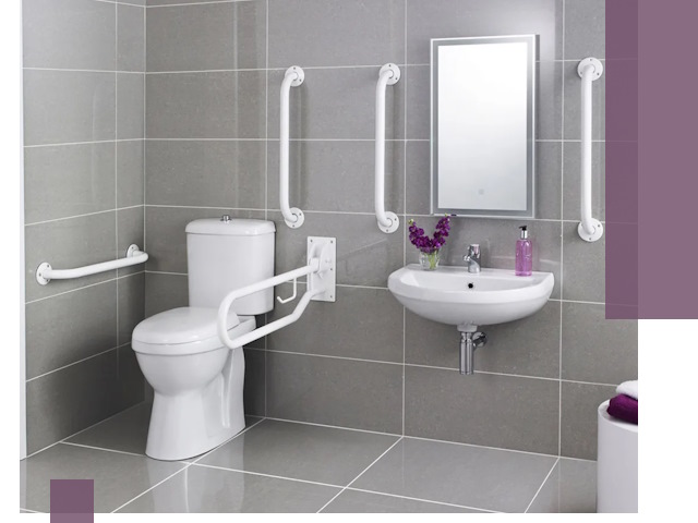 Поручни для санузлов в Моршанске: установка, ремонт и монтаж